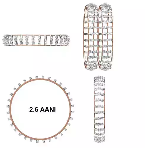 Bangle Bracelet STL JCD Details