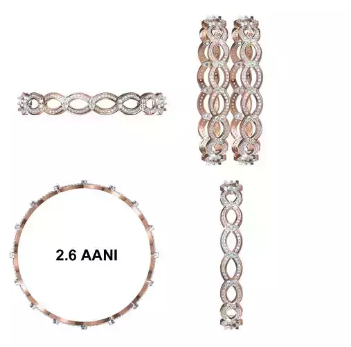 Bangle Bracelet STL JCD Details
