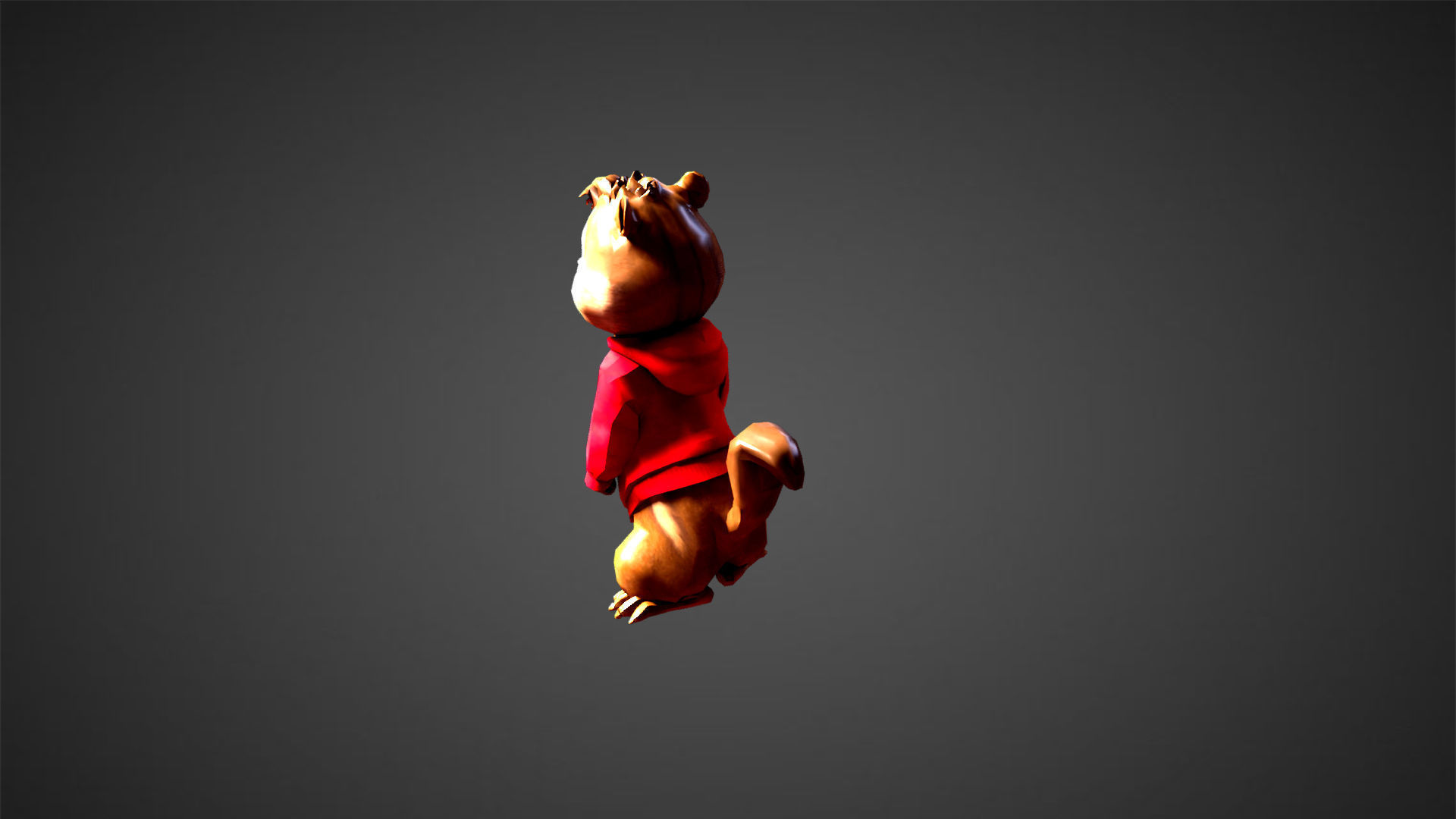 Alvin Low-poly 3D model_4