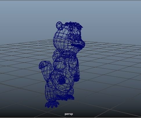 Alvin Low-poly 3D model_19