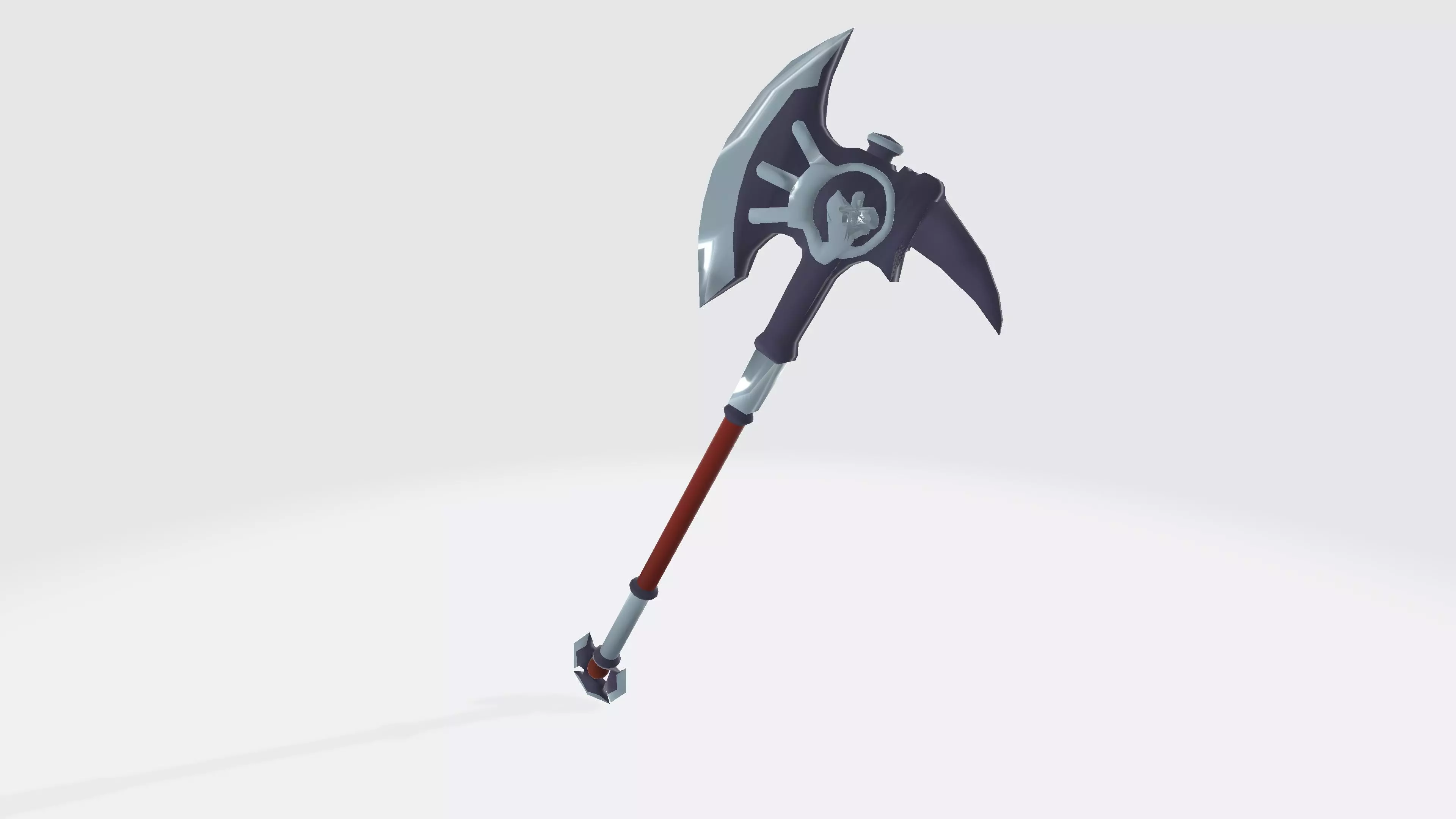 Axe 3D Low-poly 3D model_0