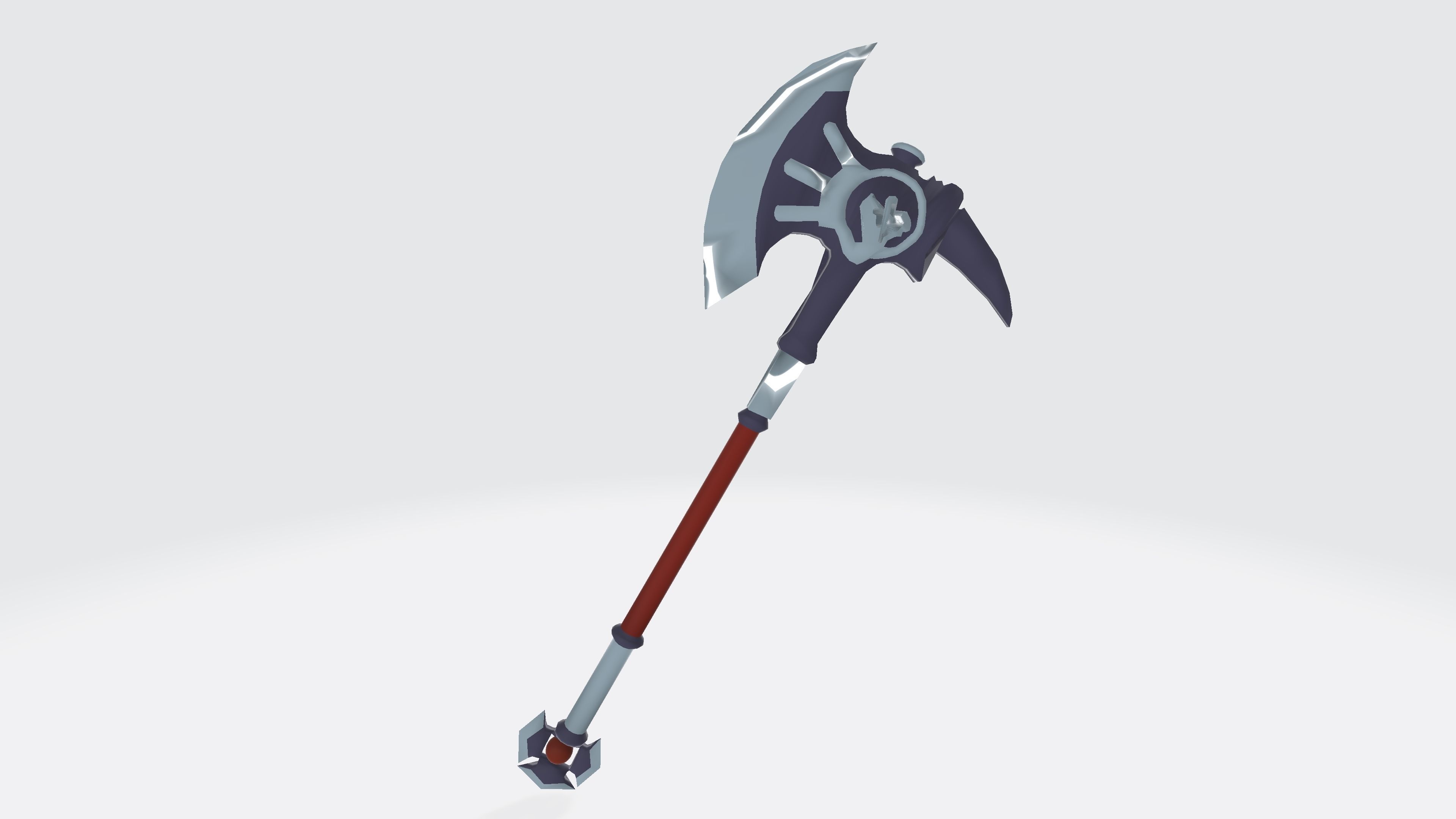 Axe 3D Low-poly 3D model_27