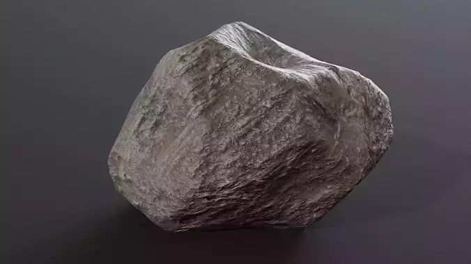 3D Rock 04 PBR Low-poly 3D model
