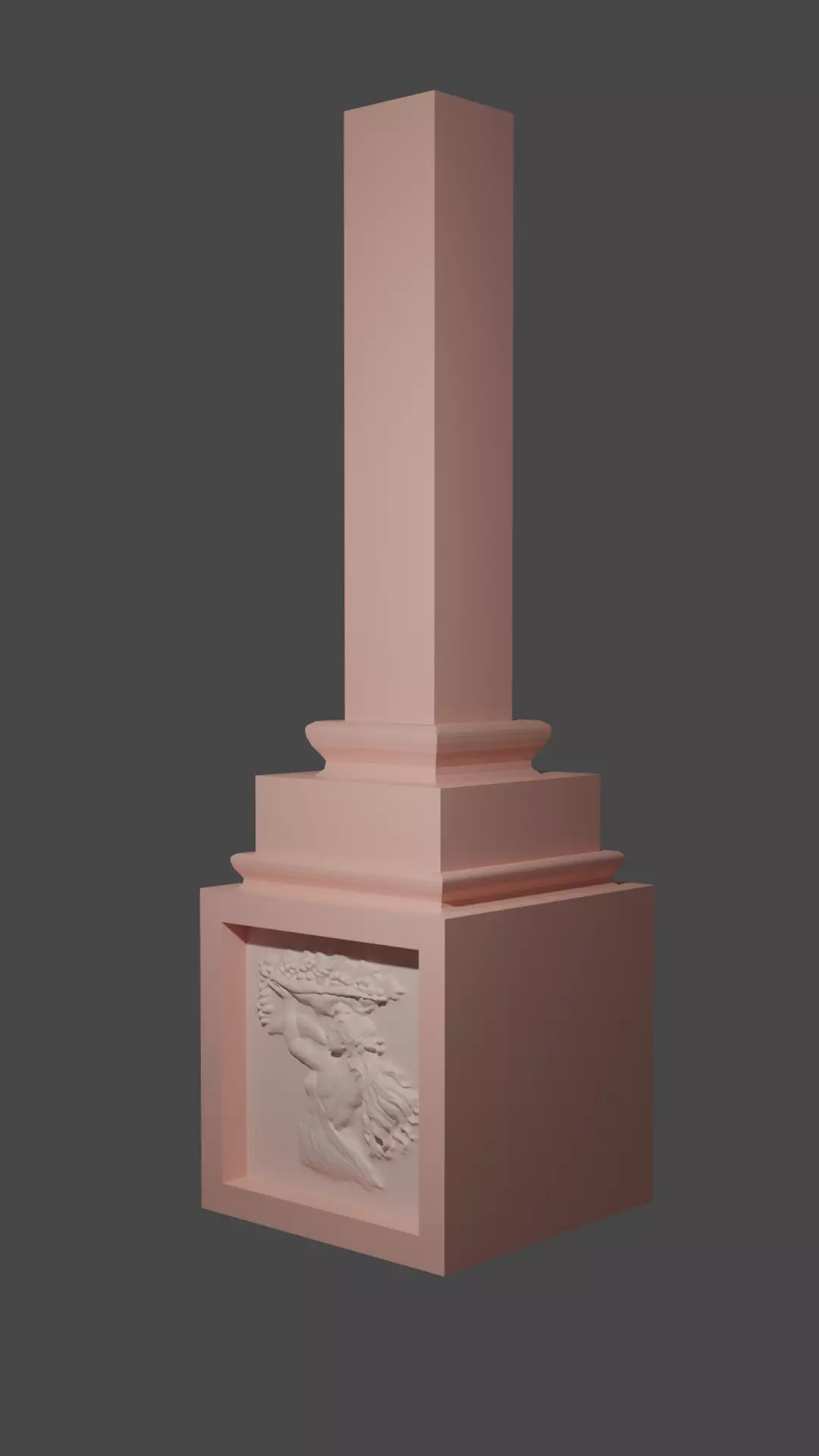 pilar 3D model Free 3D model_0