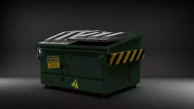 Dumpster 3d model