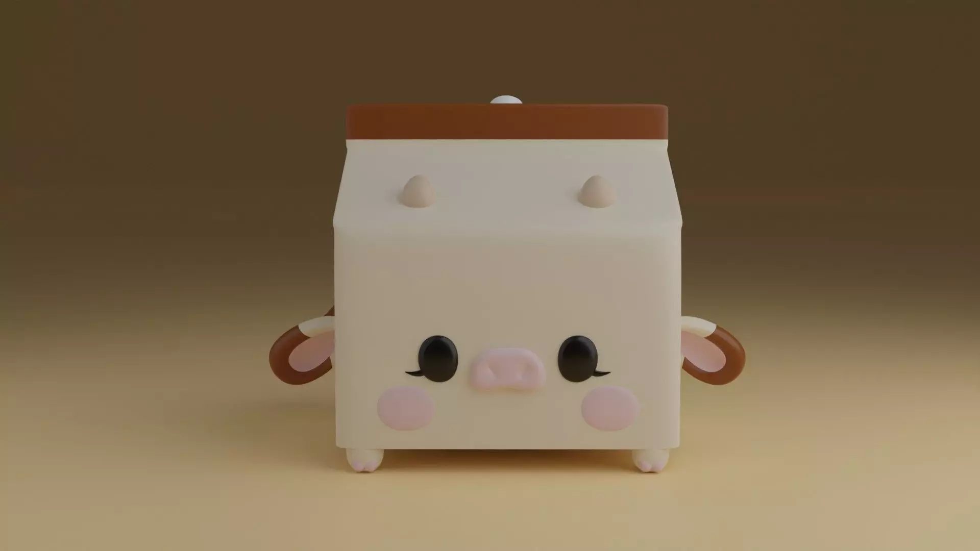 cow milk 3D print model