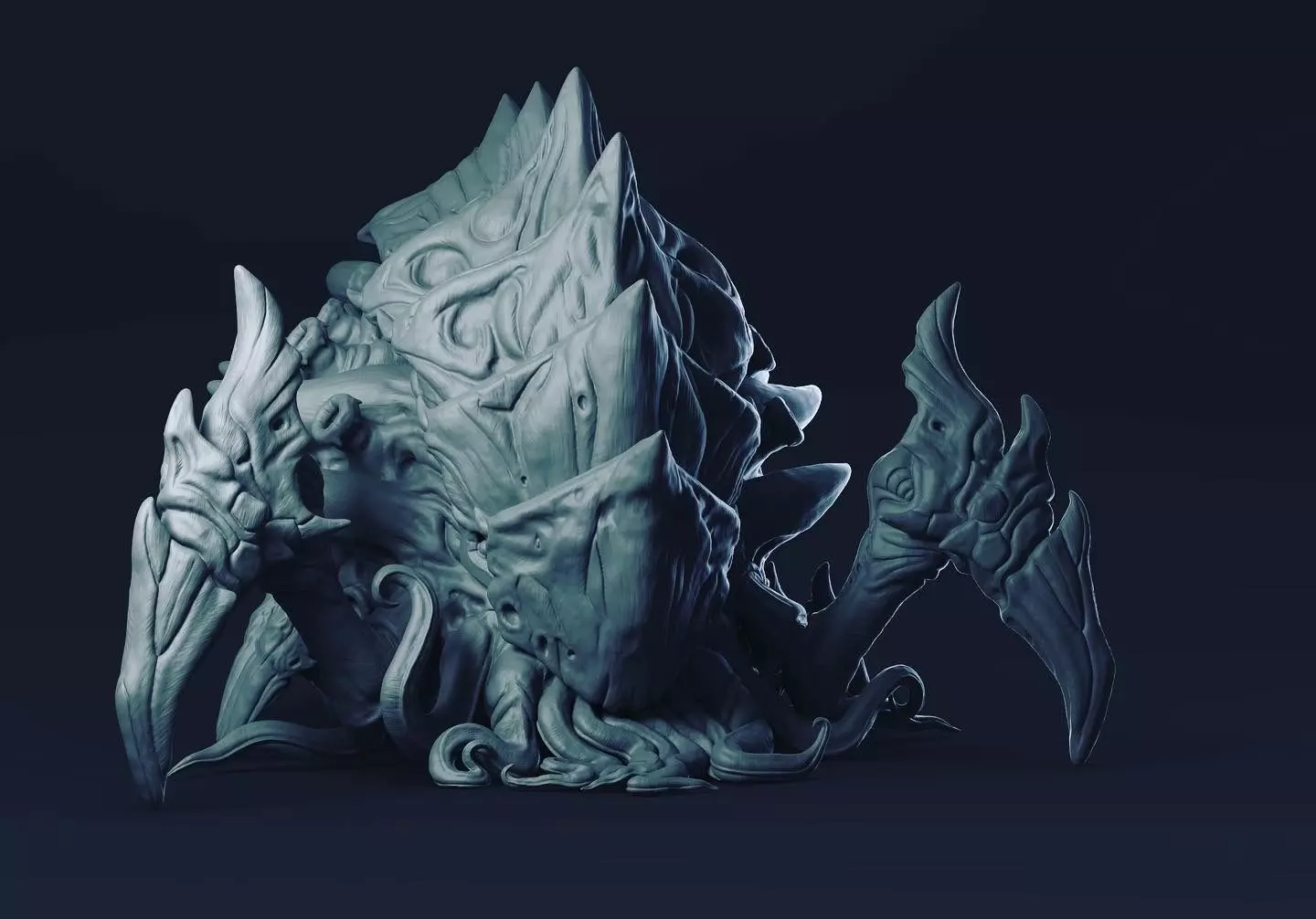 StarCraft2 Infestor 3D print model