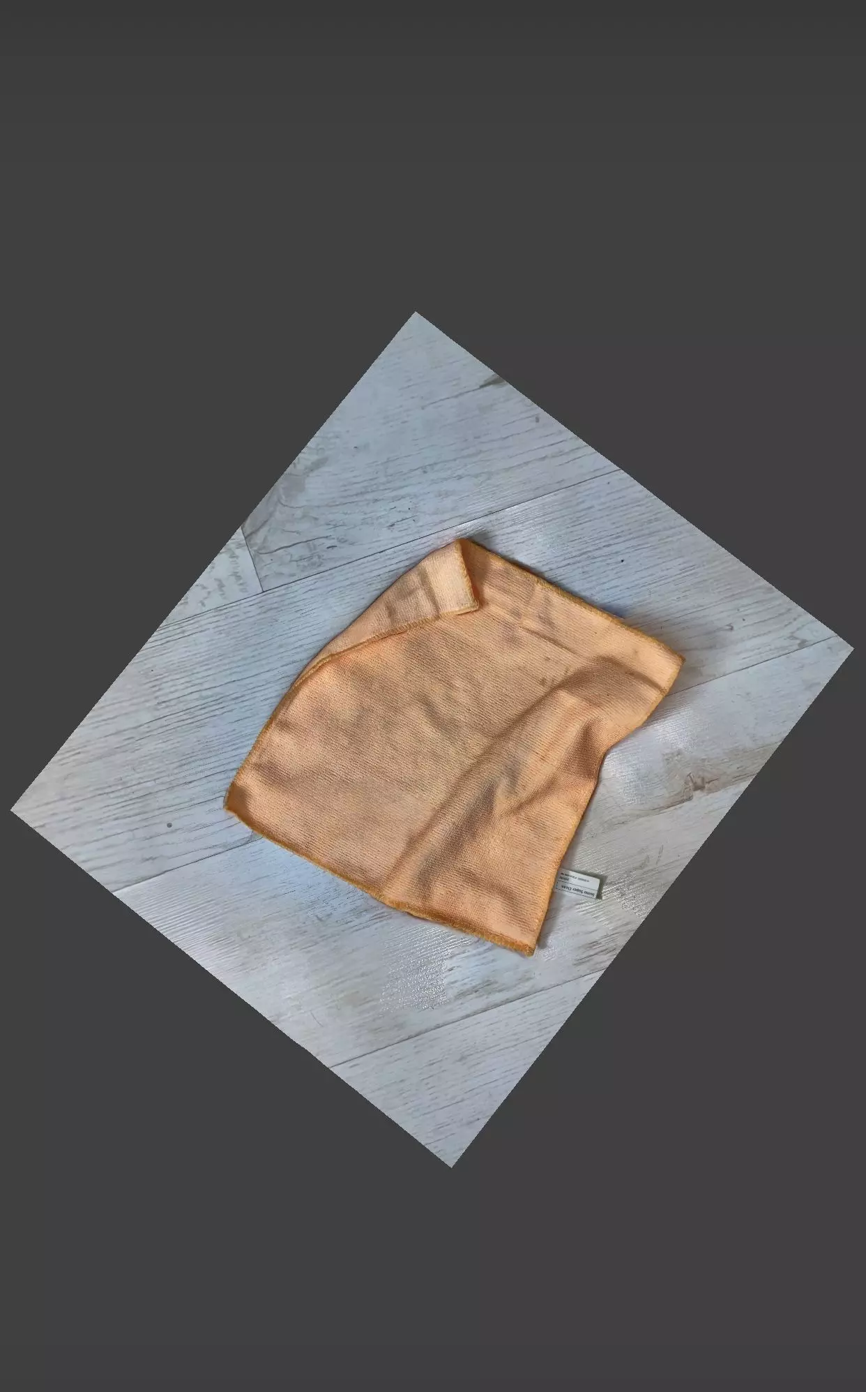 Dirty Microfiber Cloth 3D model_0