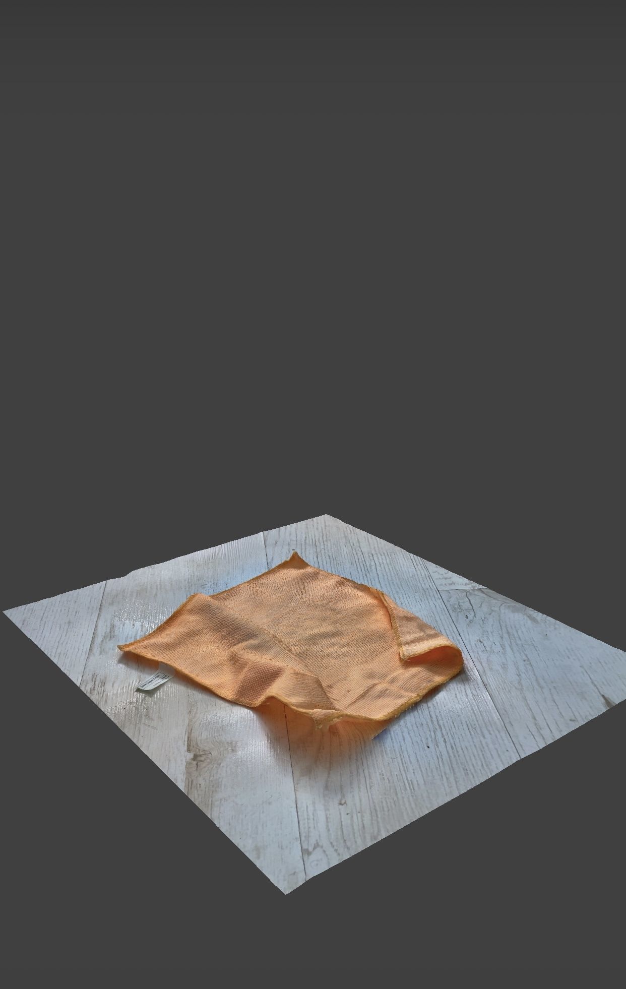 Dirty Microfiber Cloth 3D model_5