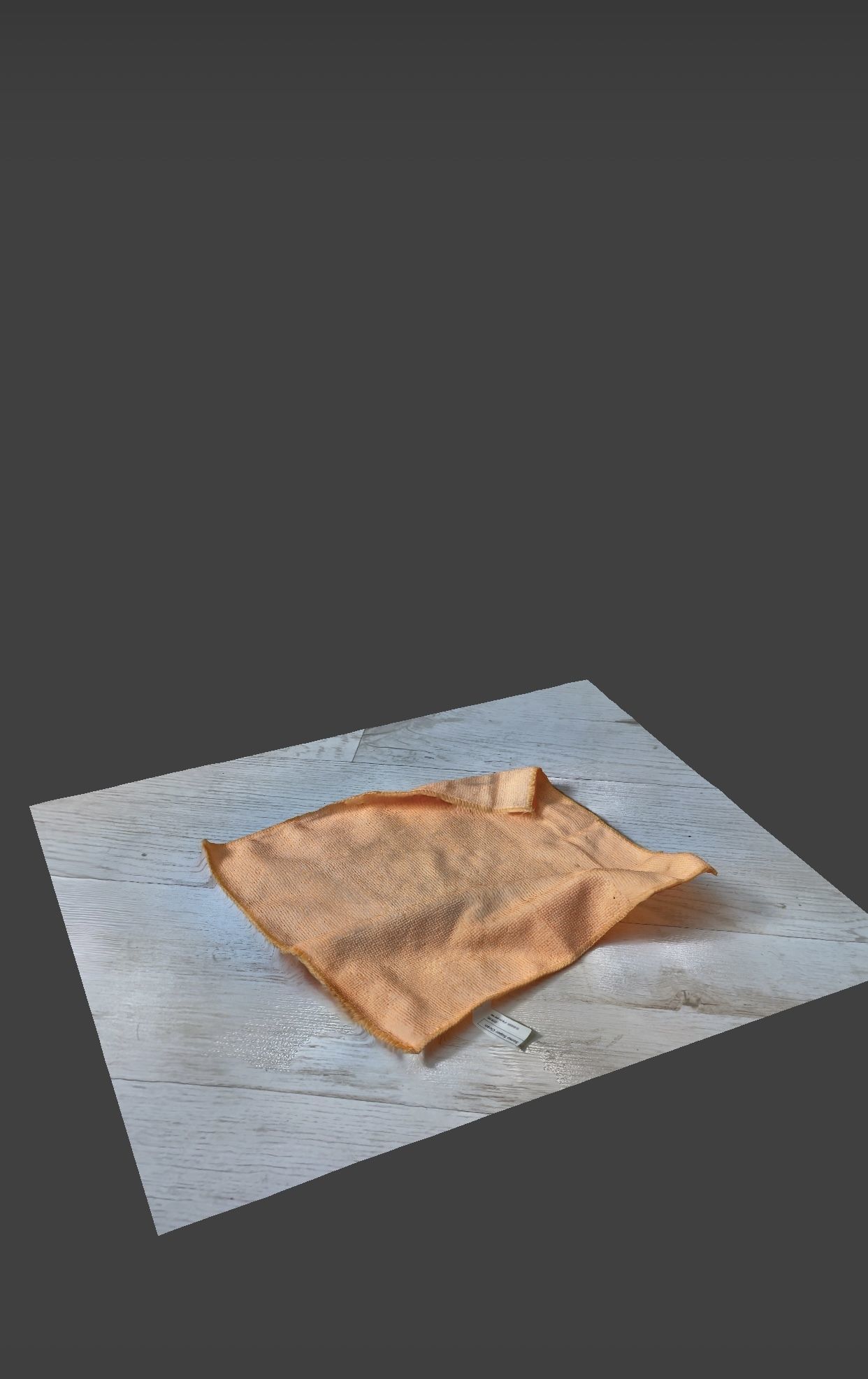Dirty Microfiber Cloth 3D model_1