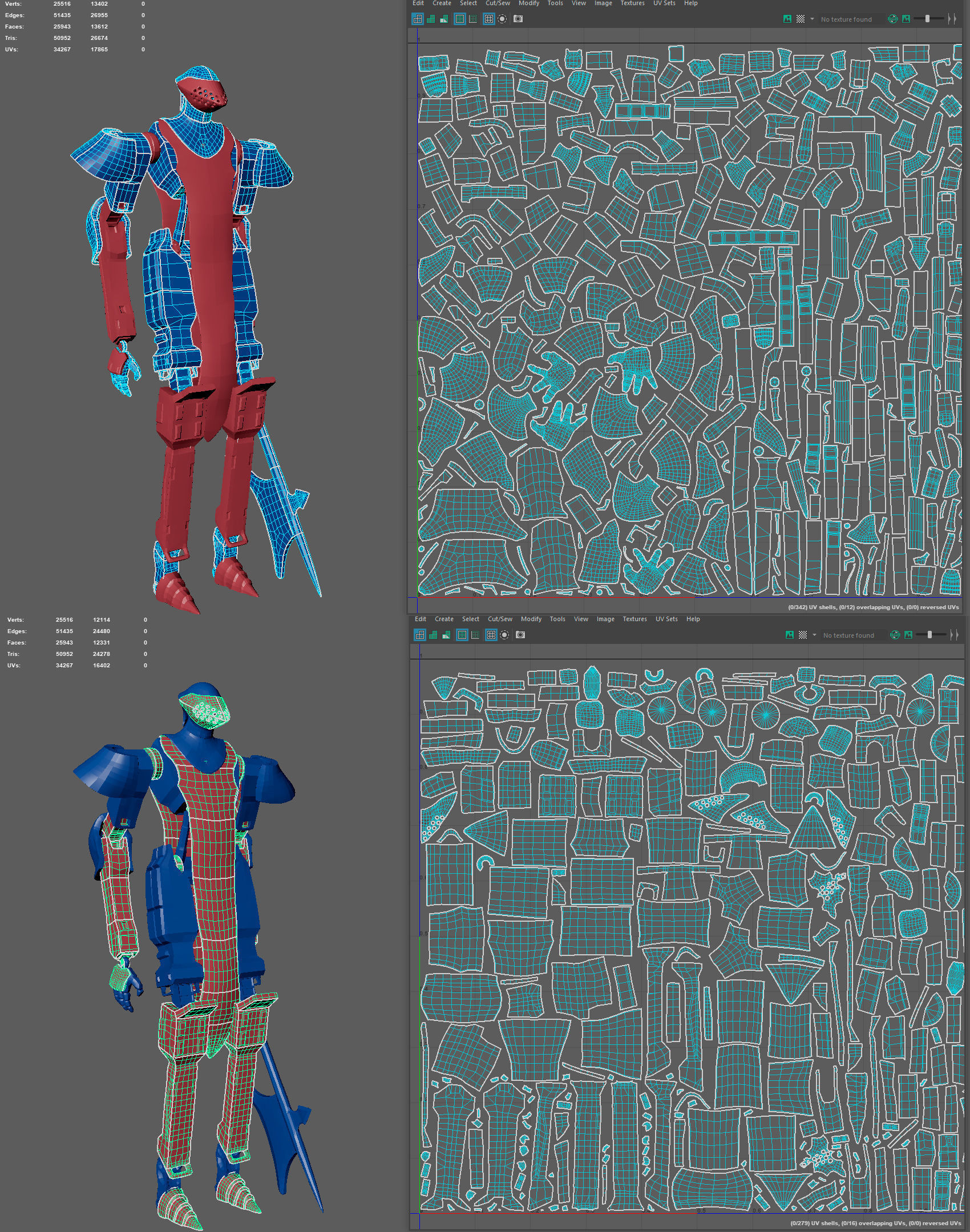 Medieval Warmachine  Low-poly 3D model_14