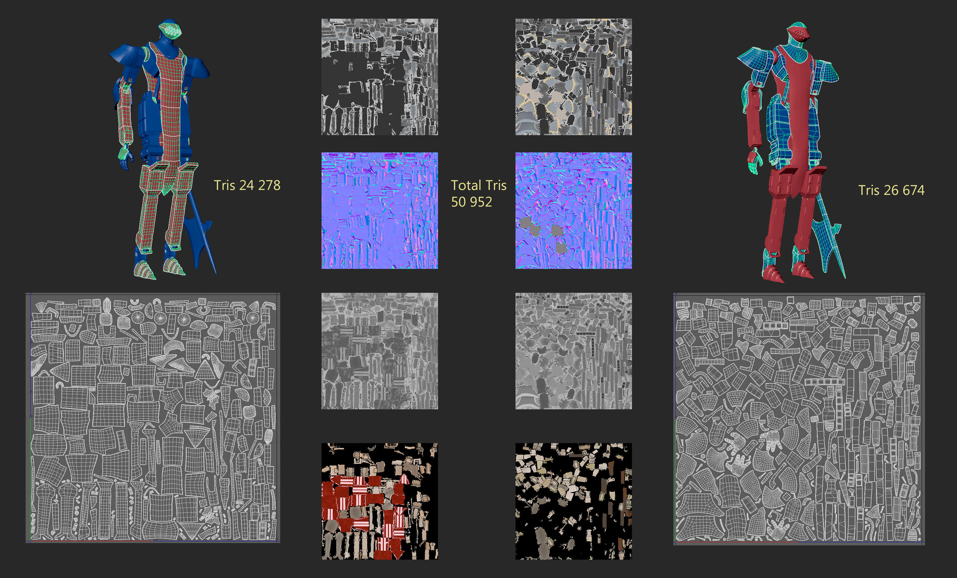 Medieval Warmachine  Low-poly 3D model_13