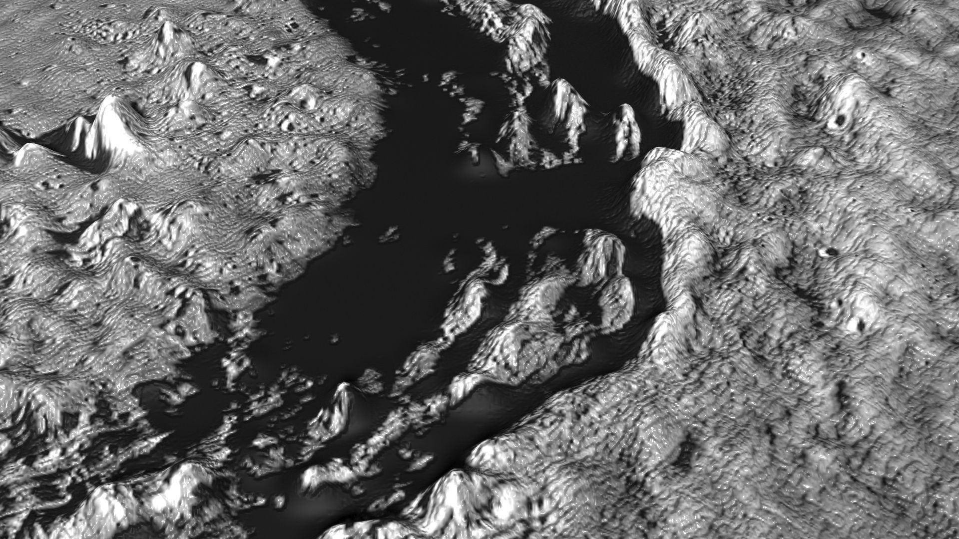 Copernicus Lunar Crater 3D model_4