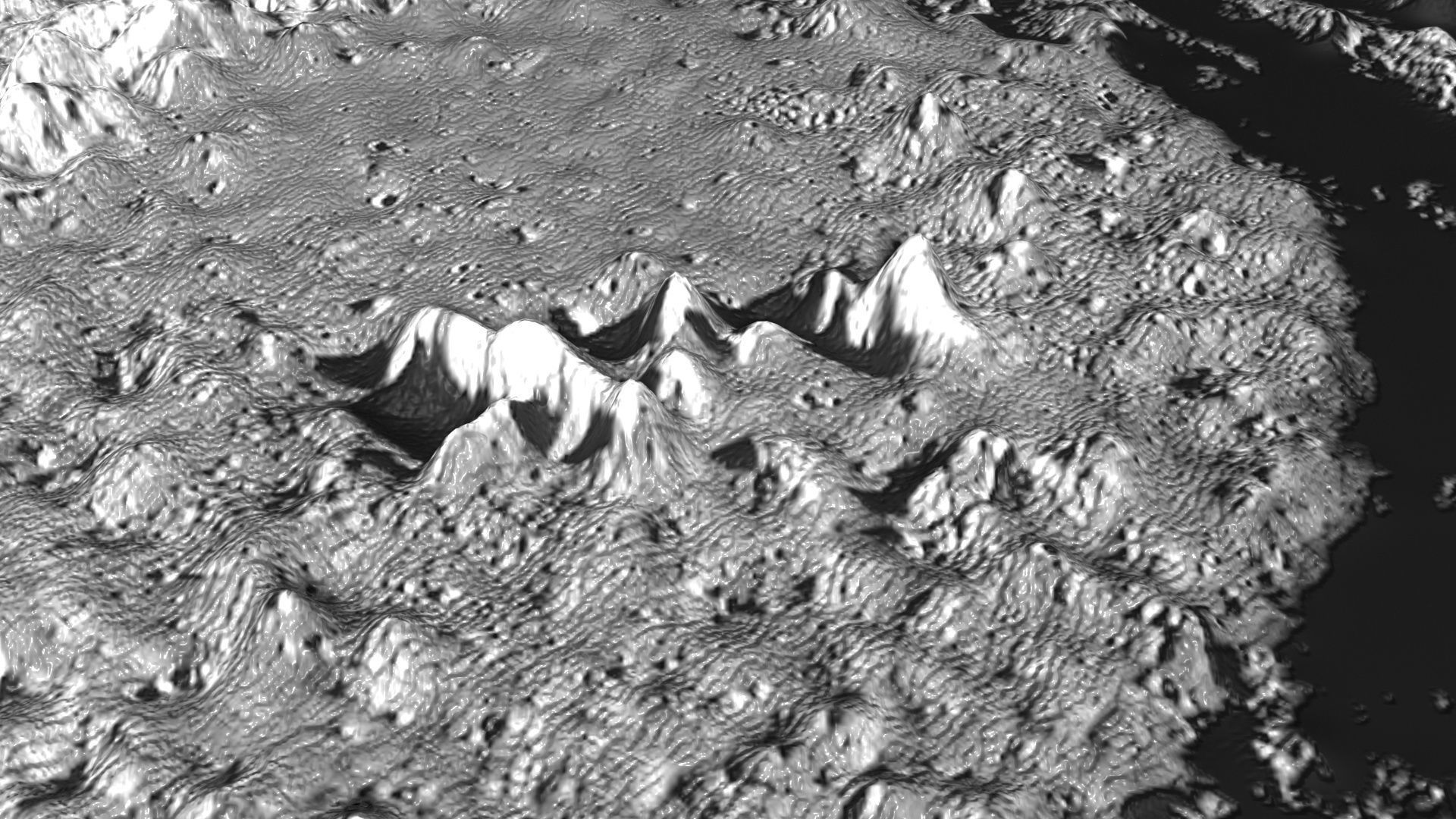 Copernicus Lunar Crater 3D model_3
