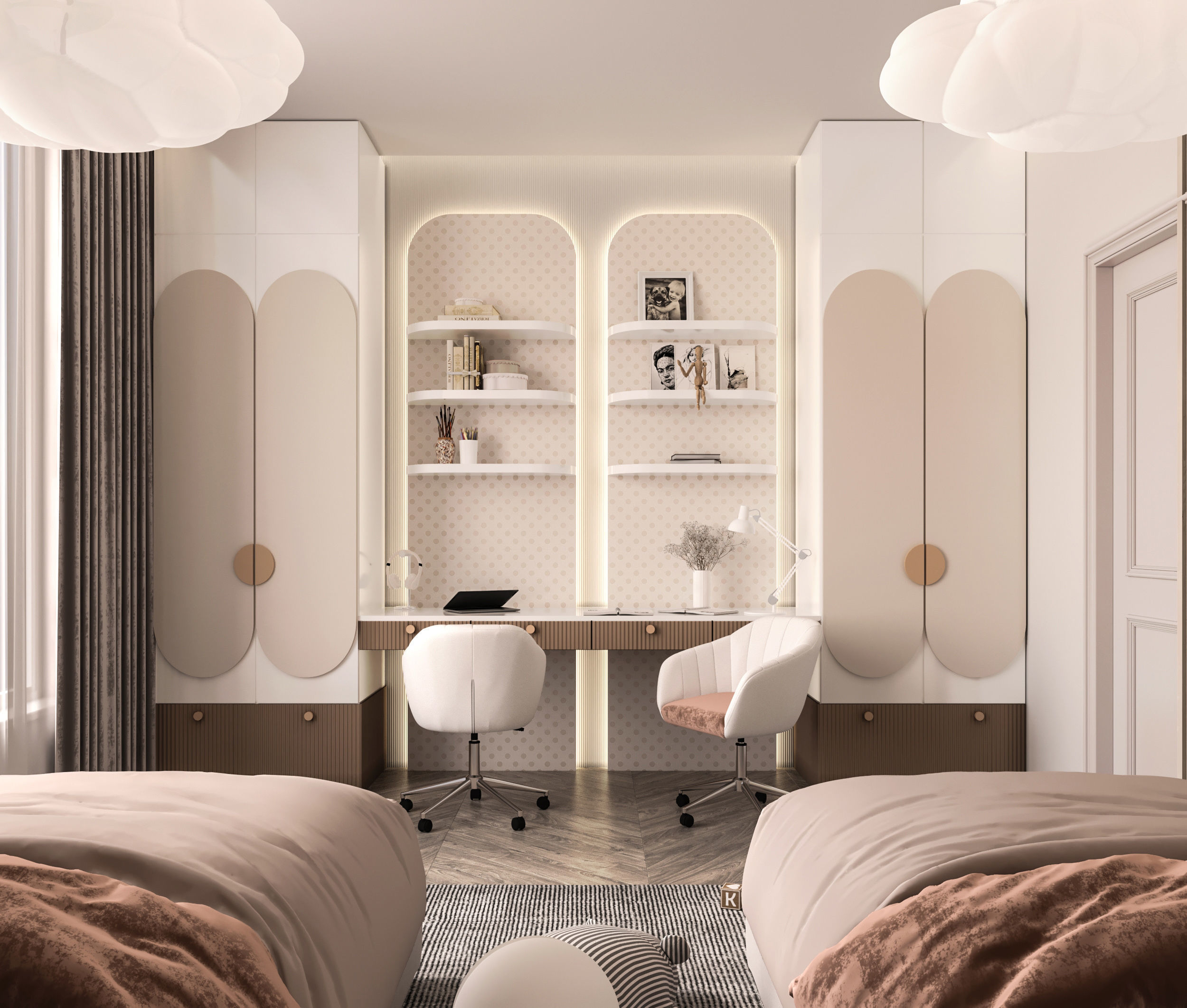 Children Bedroom 3D model_1