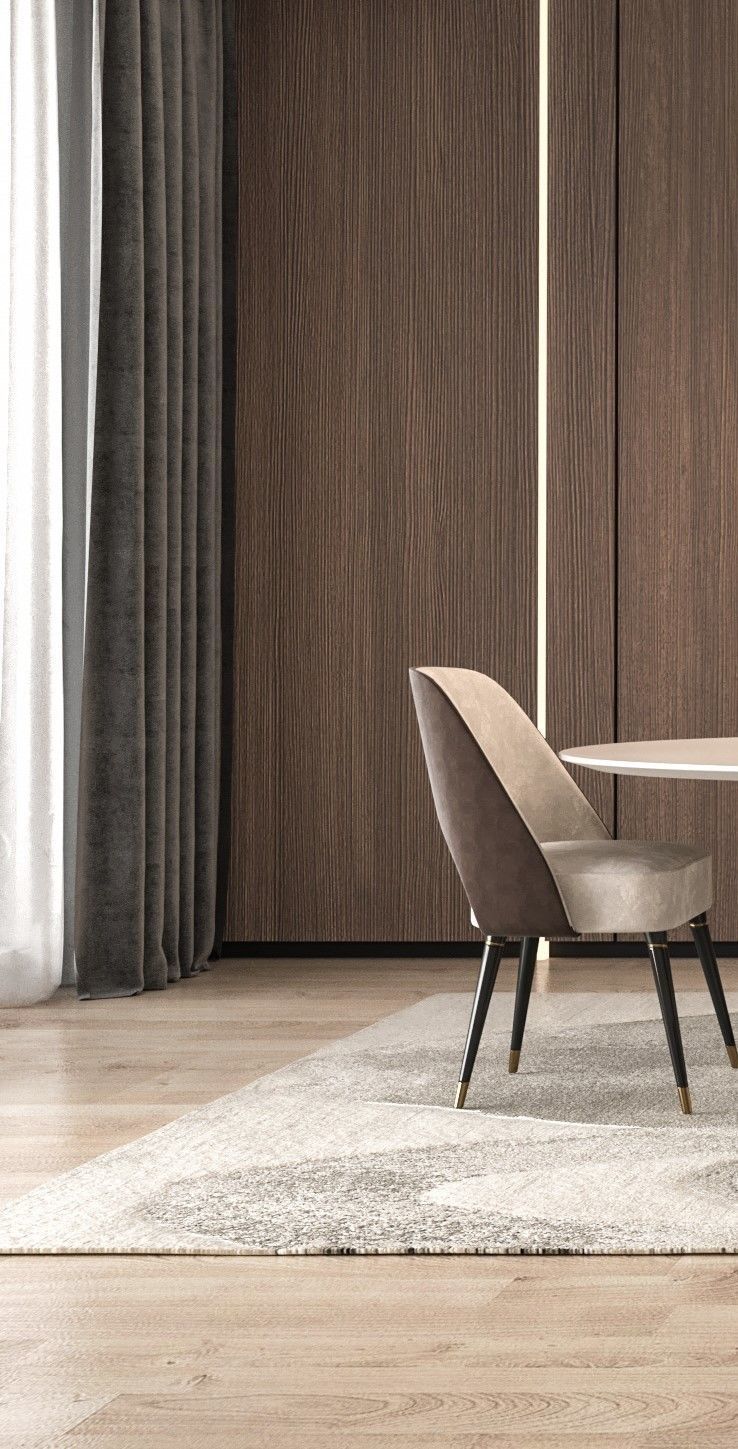 Modern Diningroom 3D model_2