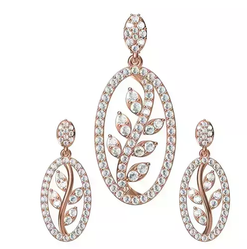 Women Earrings Pendant Set STL JCD Details