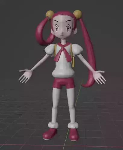 Mira pokemon trainer 3D print model