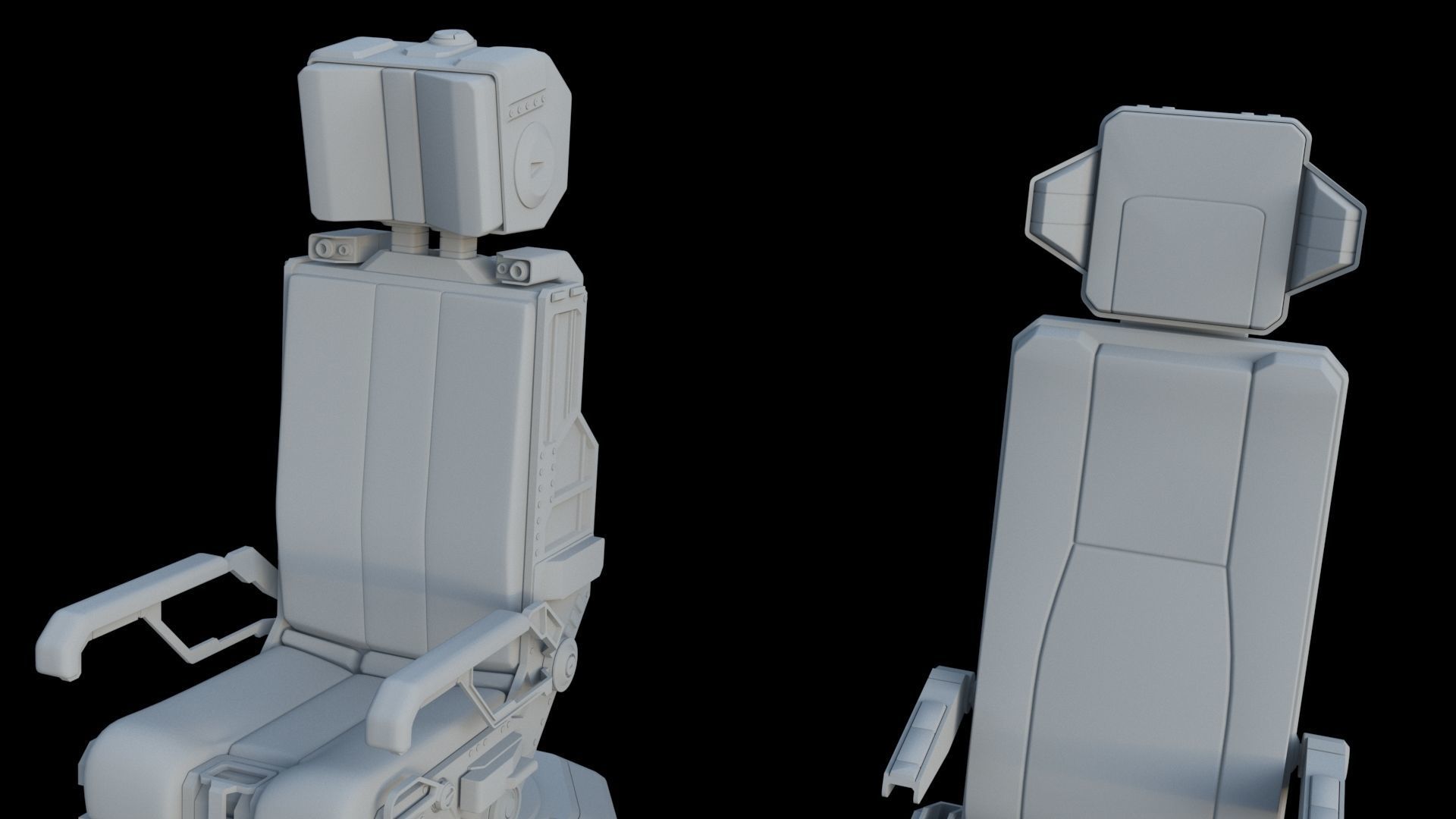 Pilots Seat 2 3D model_22
