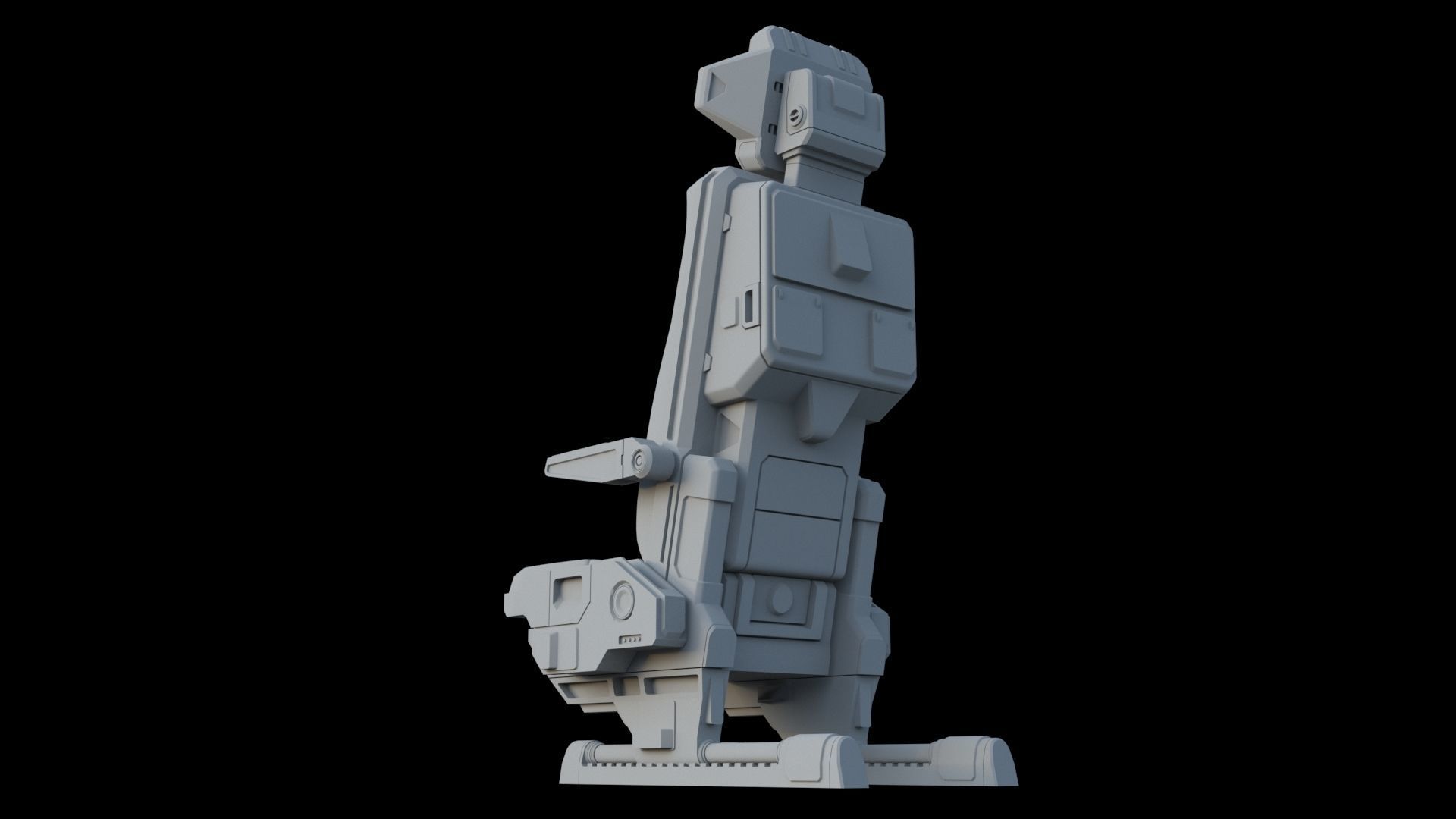 Pilots Seat 2 3D model_14