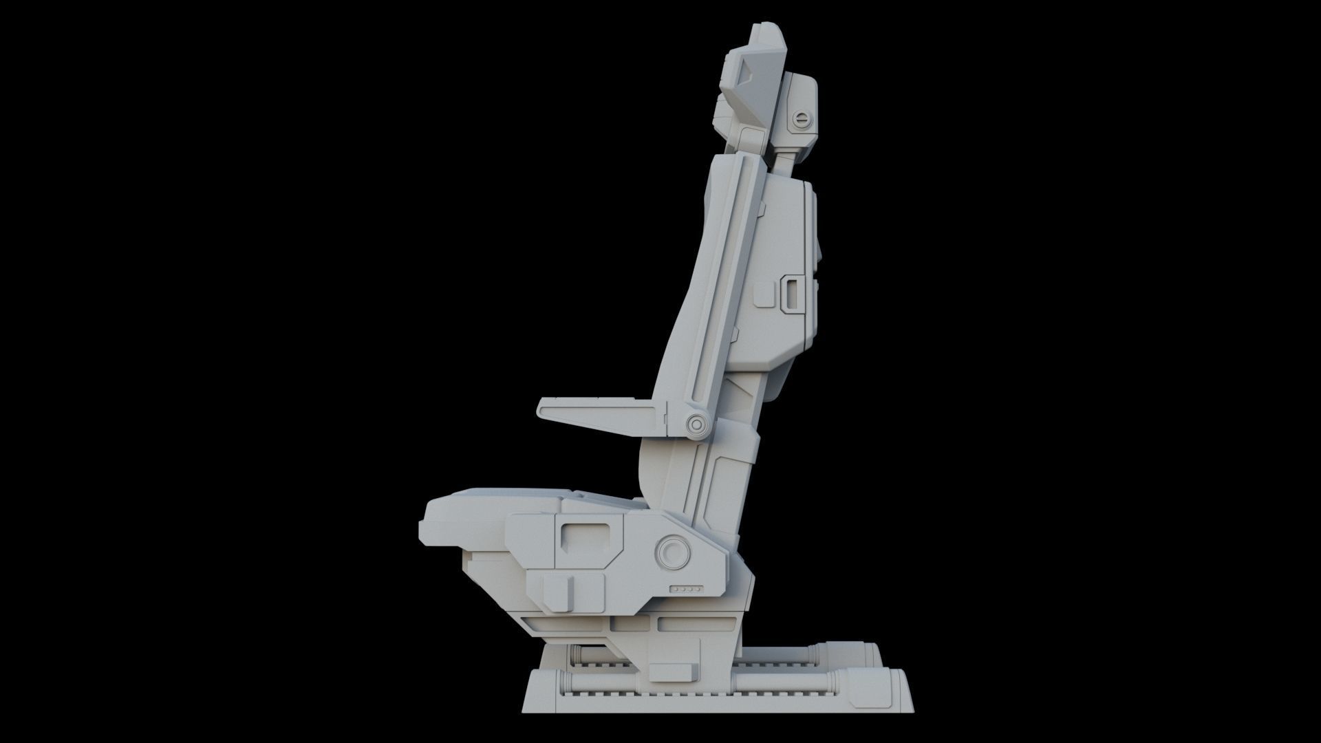 Pilots Seat 2 3D model_15