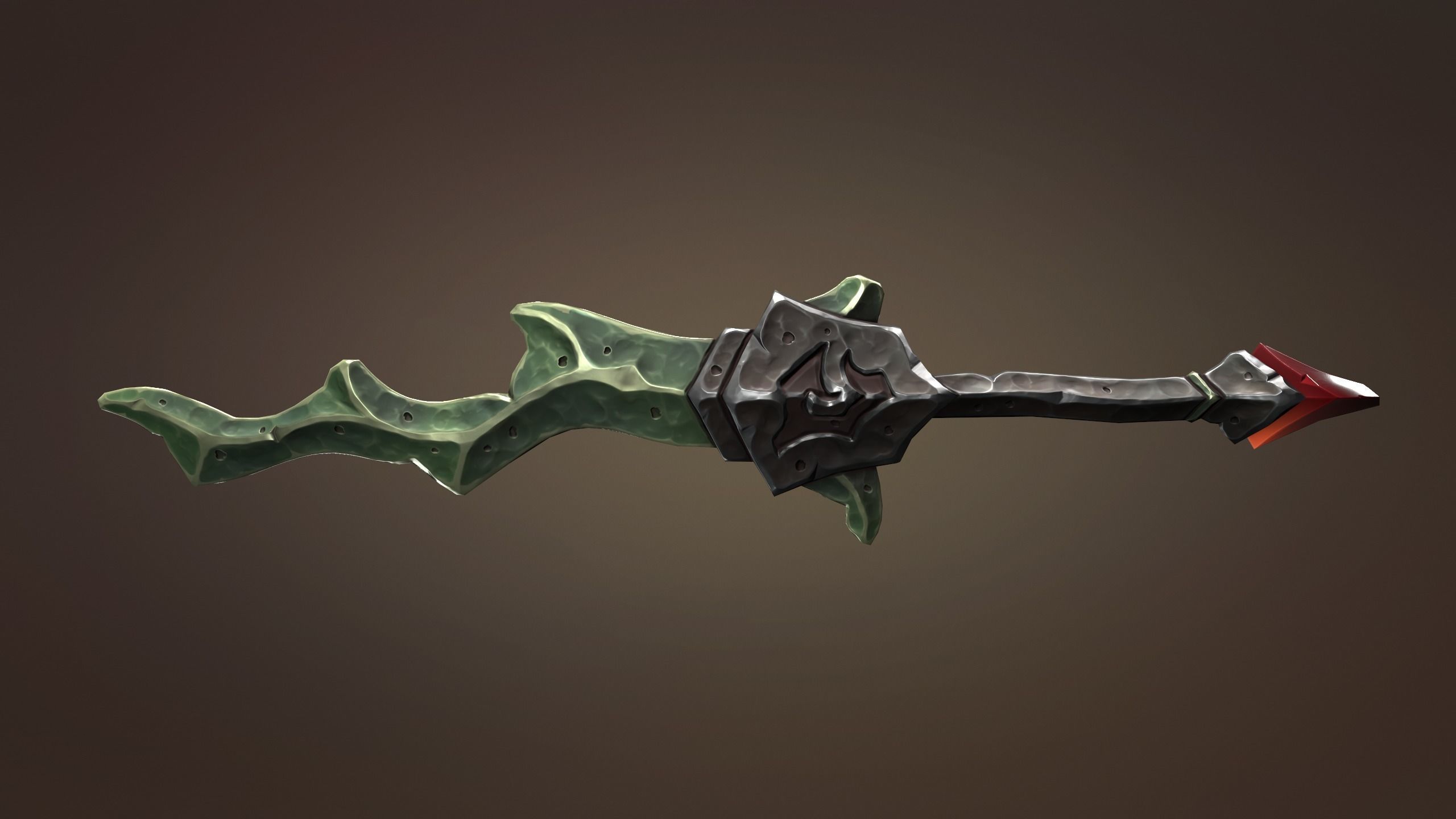 Undead vise Low-poly 3D model_18