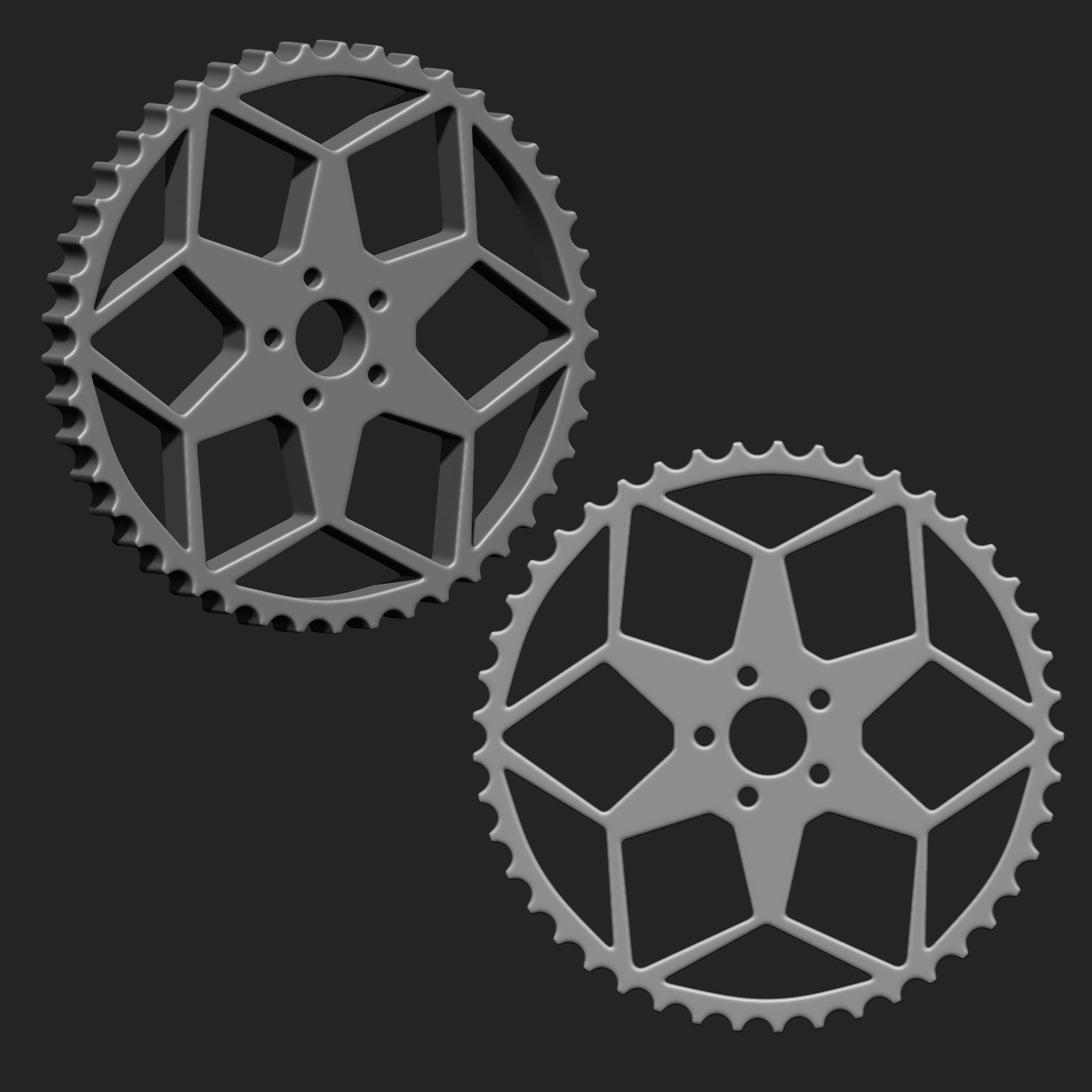Steampunk Gears IMM Brush Pack 21 in One Vol 3 3D model_12