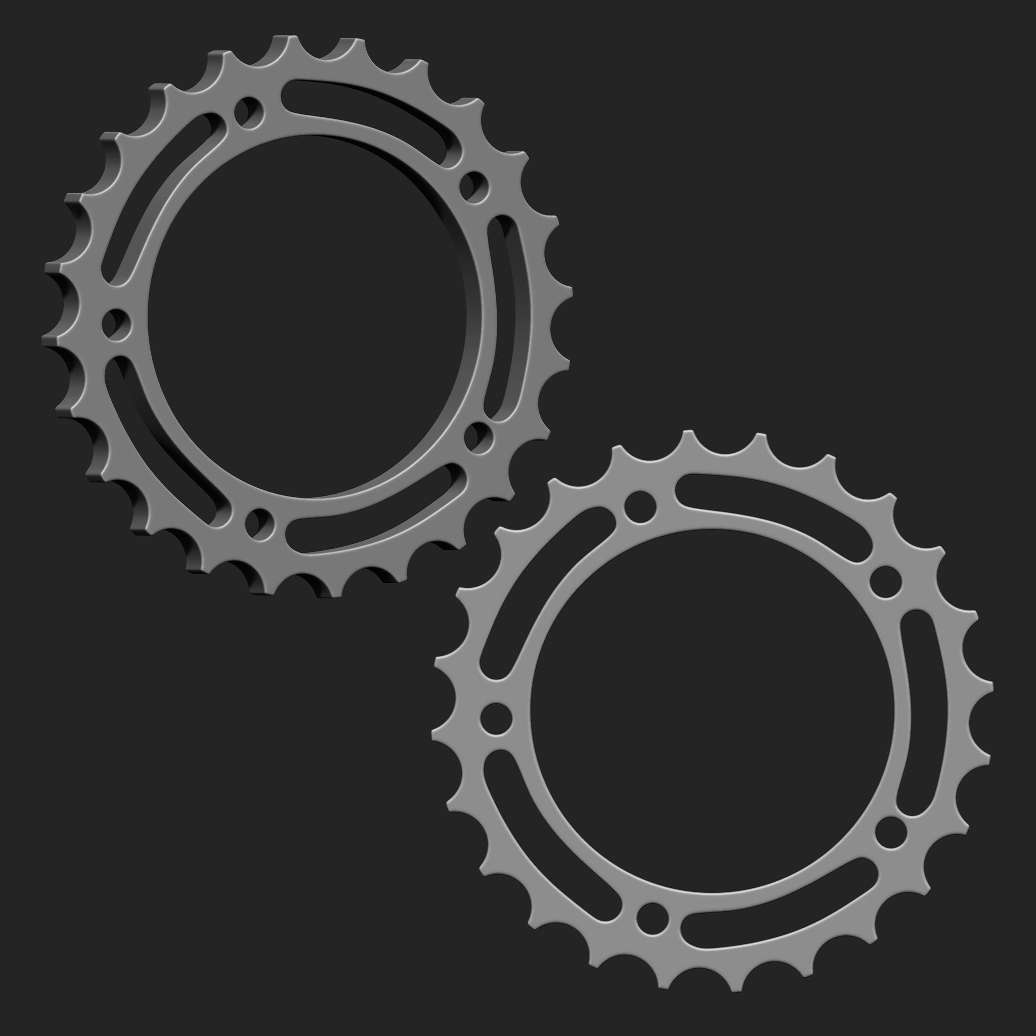 Steampunk Gears IMM Brush Pack 21 in One Vol 3 3D model_15