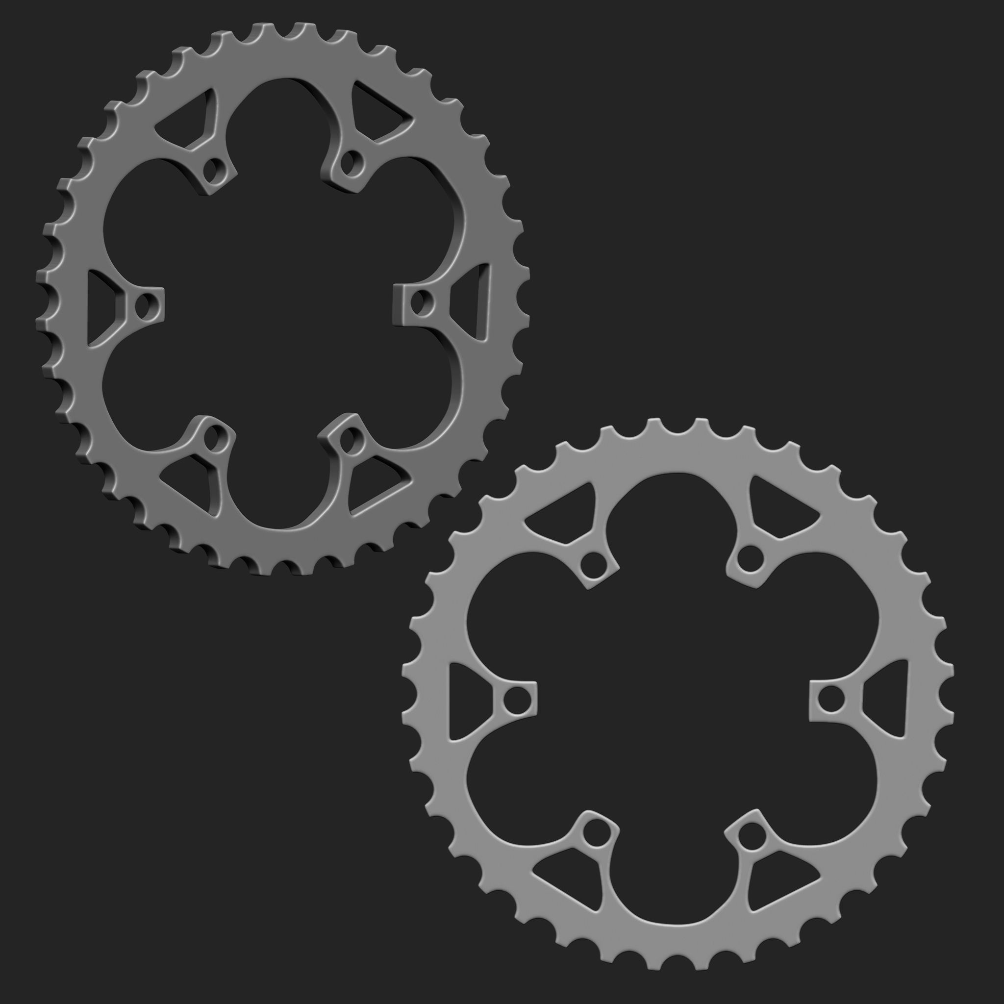 Steampunk Gears IMM Brush Pack 21 in One Vol 3 3D model_21