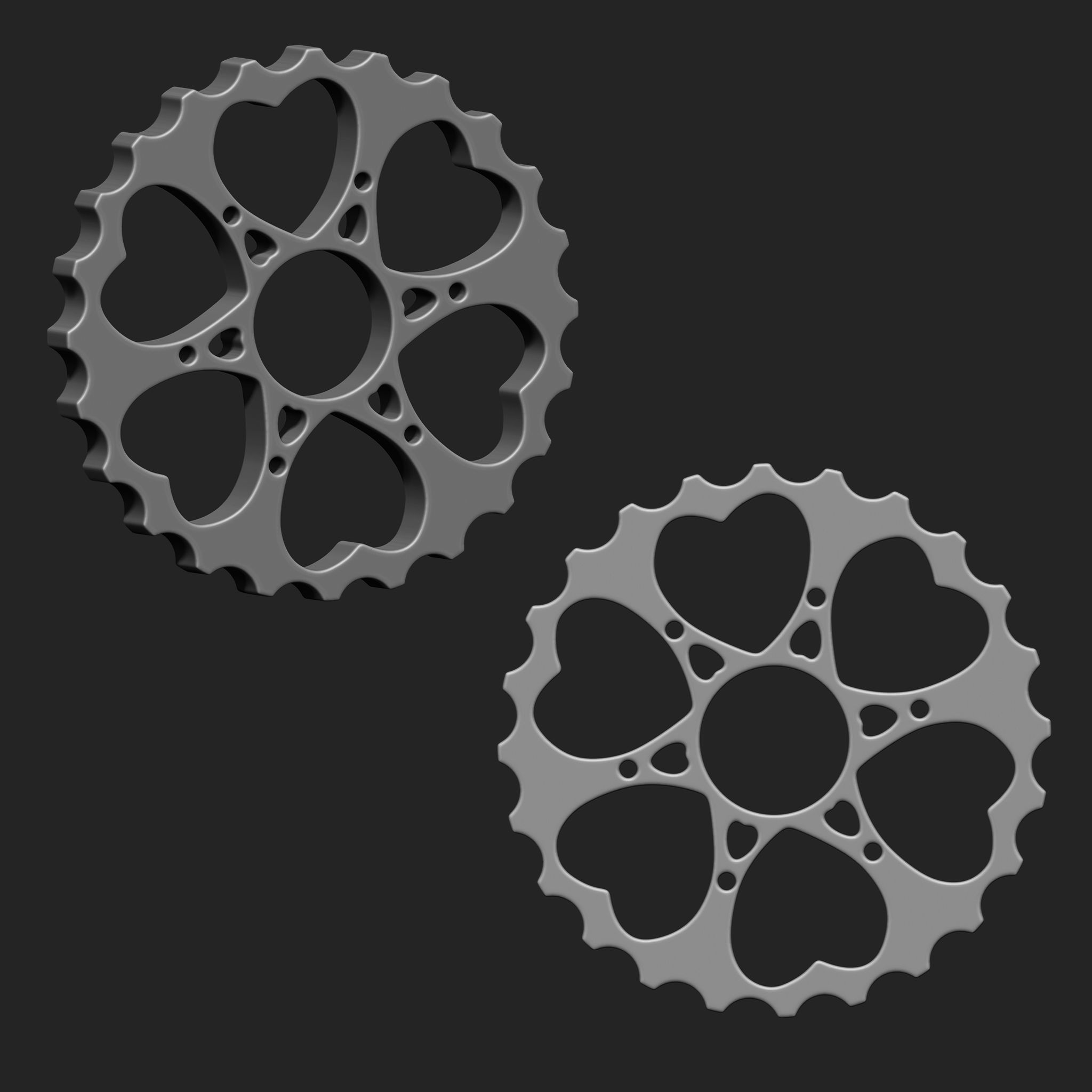 Steampunk Gears IMM Brush Pack 21 in One Vol 3 3D model_17
