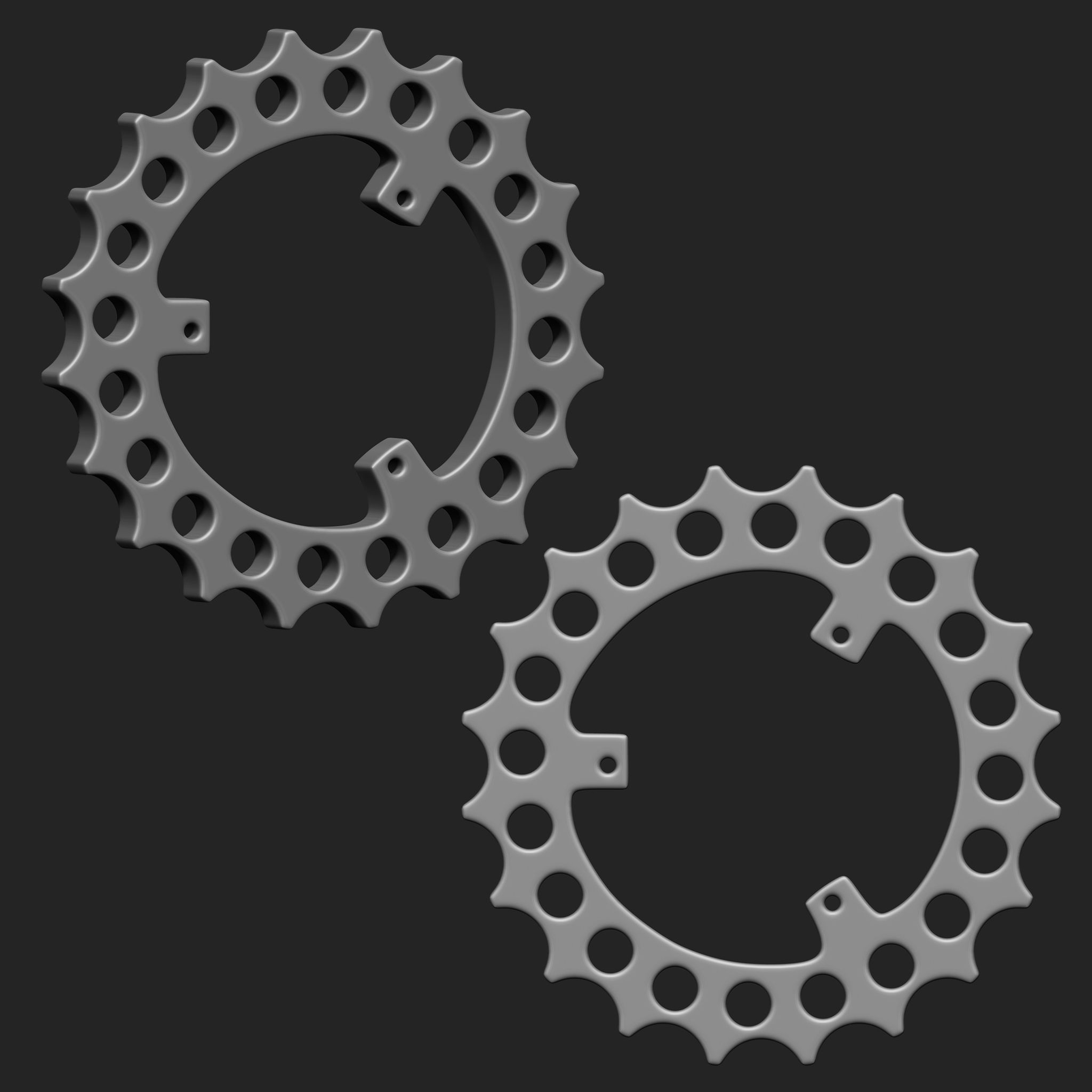 Steampunk Gears IMM Brush Pack 21 in One Vol 3 3D model_10