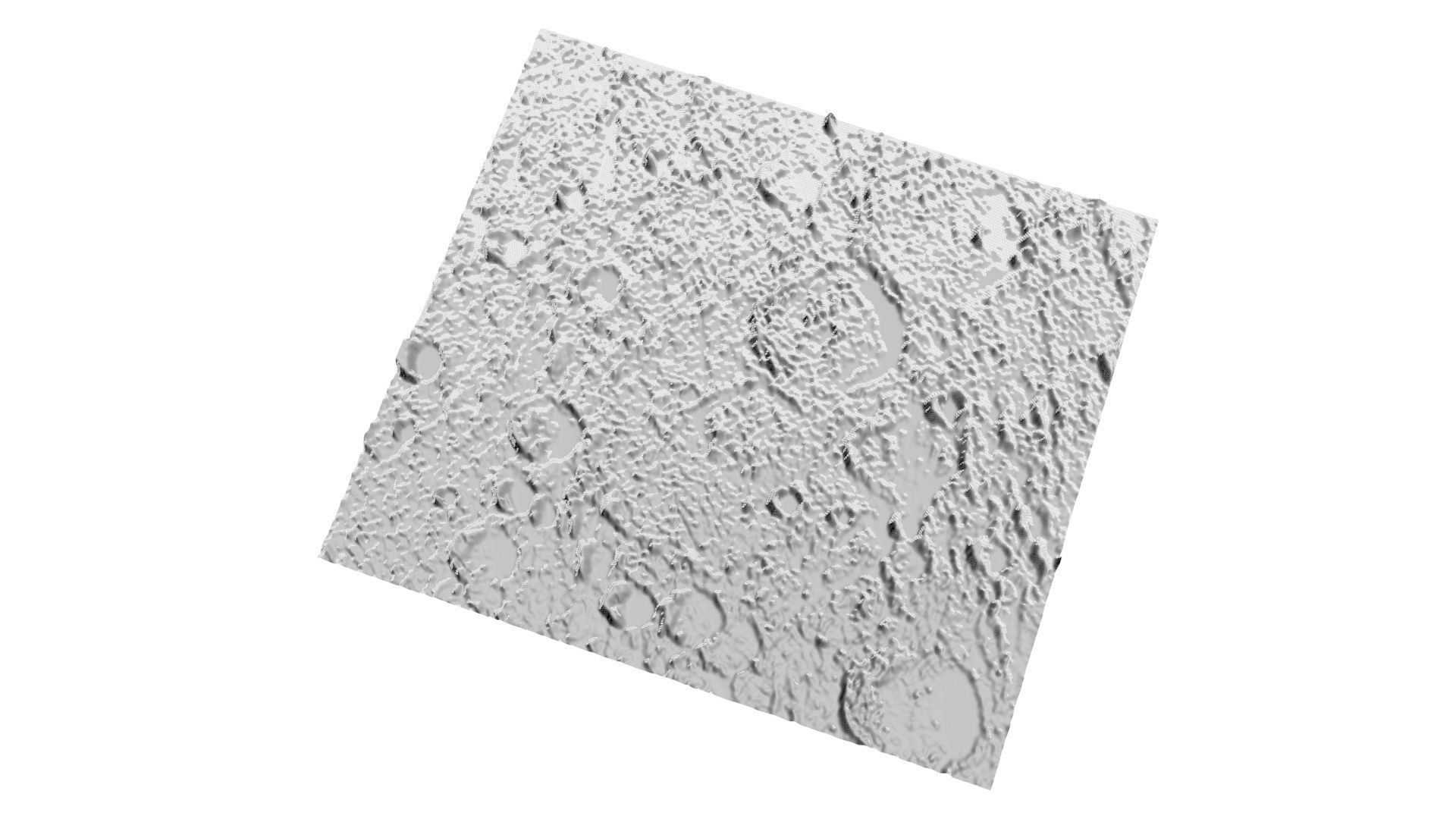 Janssen Lunar Crater 3D model_15