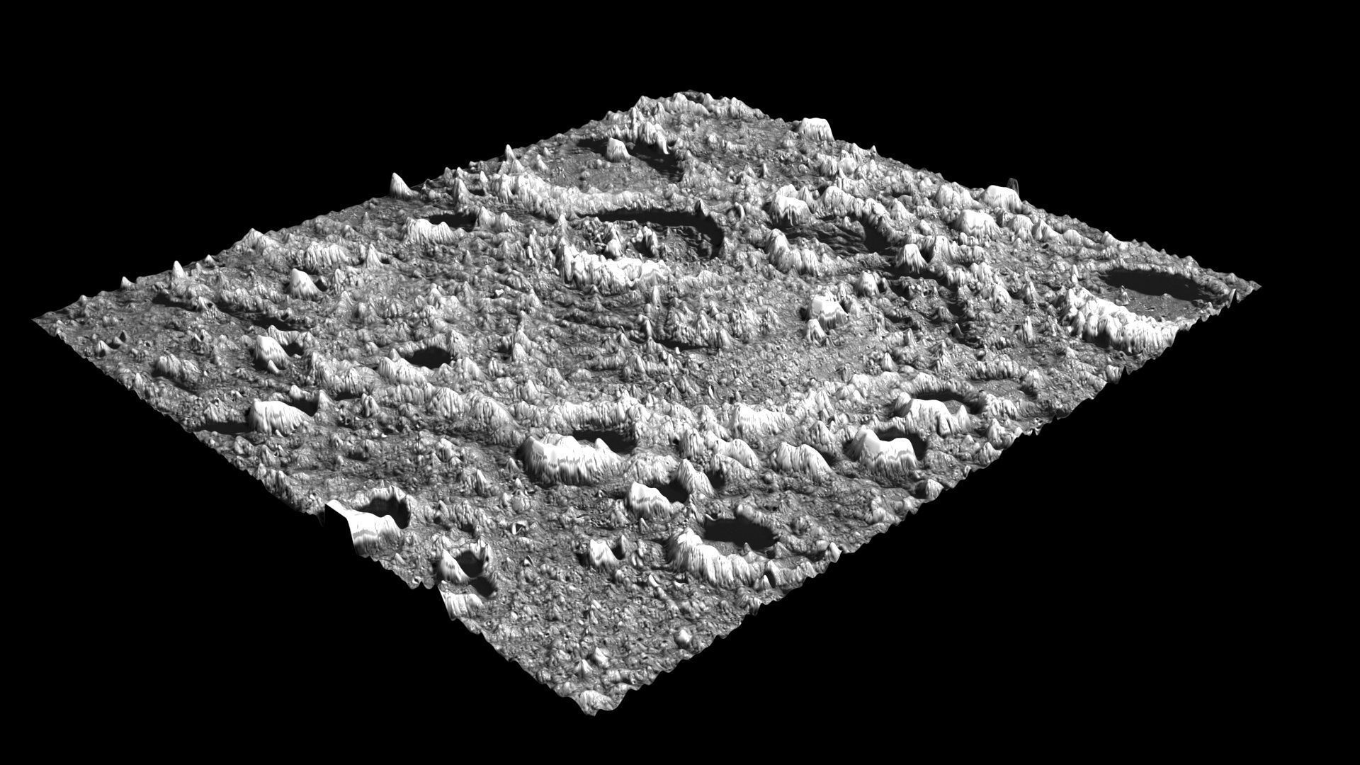 Janssen Lunar Crater 3D model_8