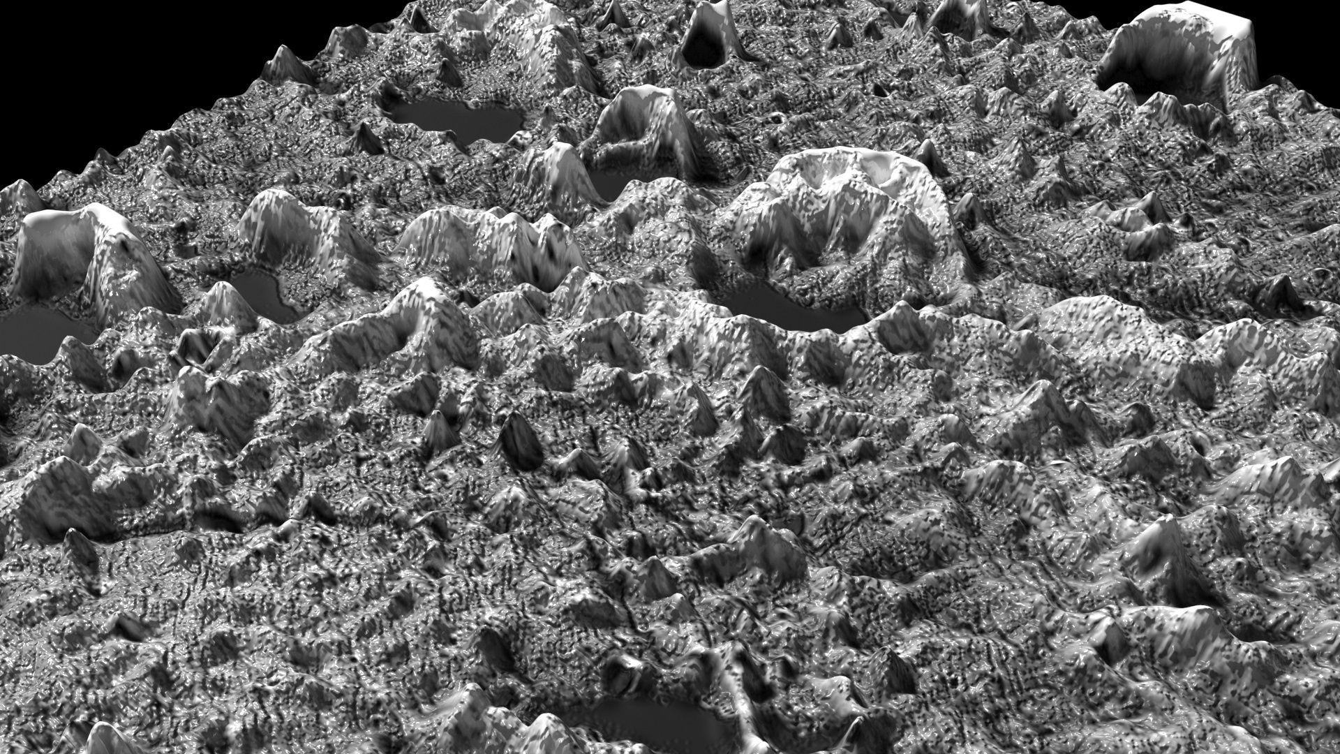 Janssen Lunar Crater 3D model_2
