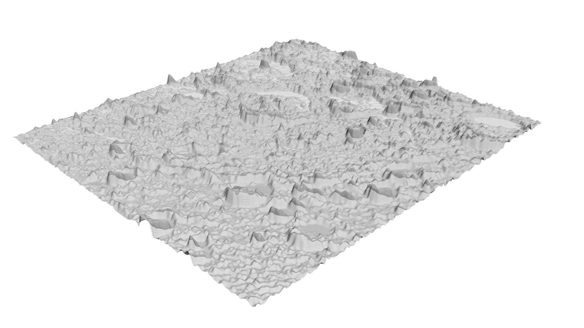 Janssen Lunar Crater 3D model_10