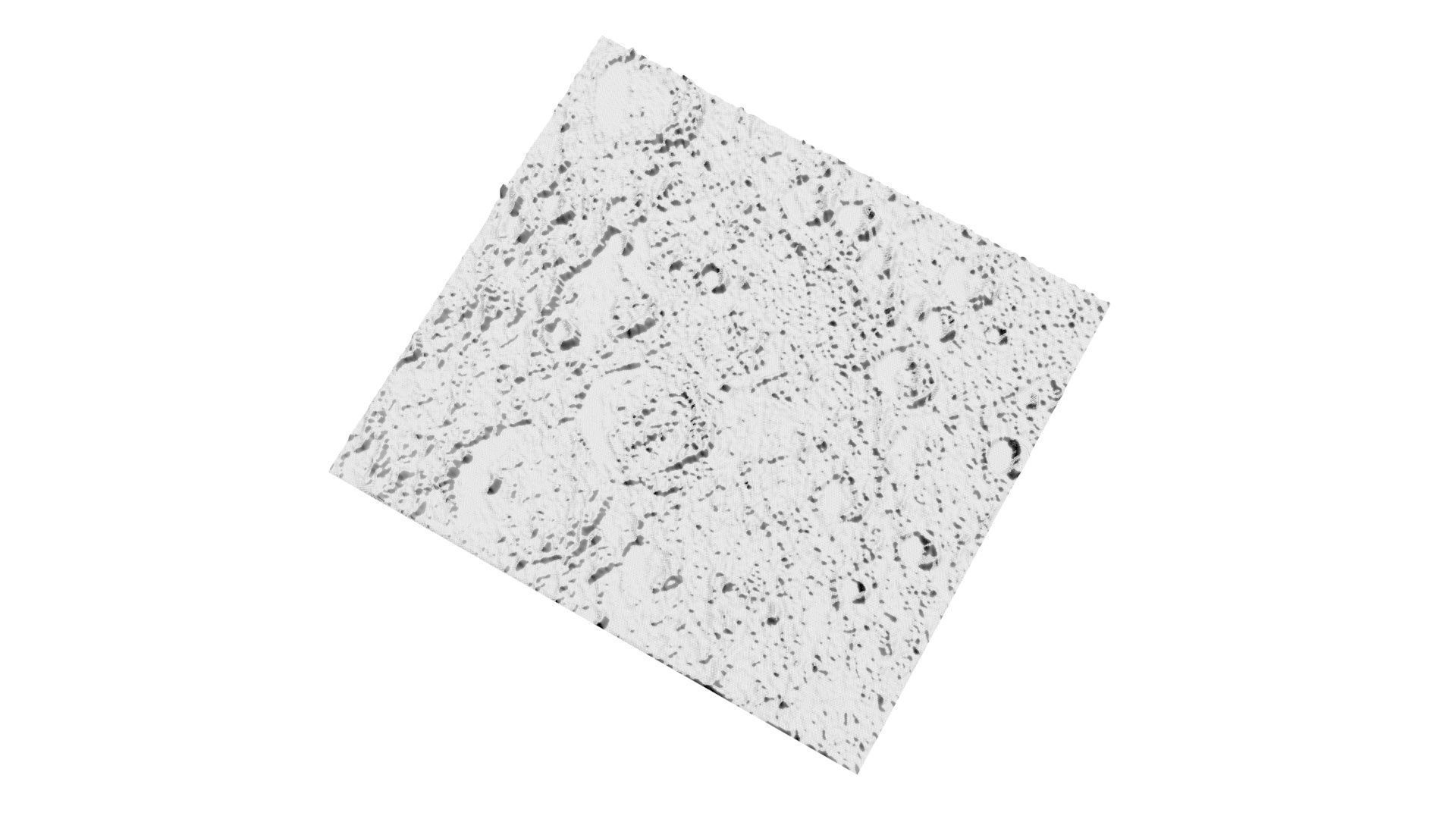 Janssen Lunar Crater 3D model_13