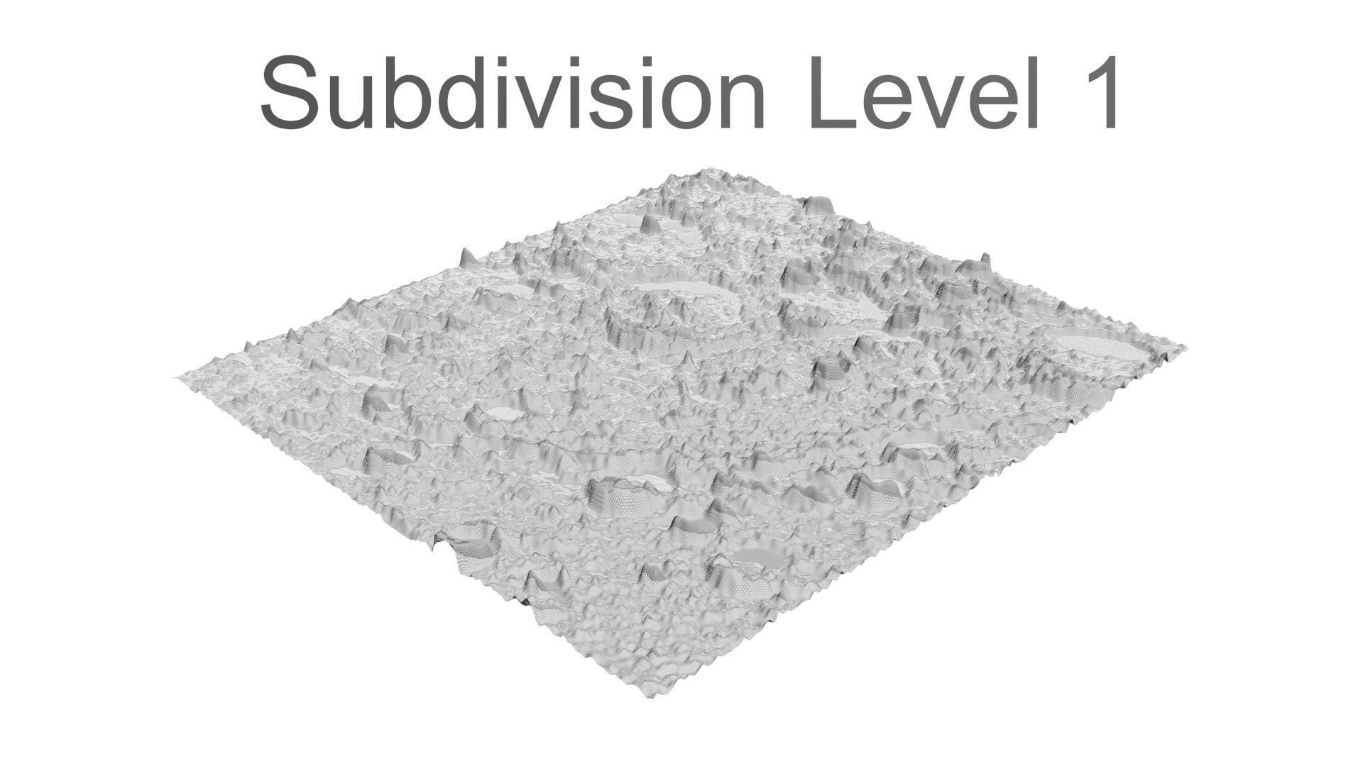 Janssen Lunar Crater 3D model_19