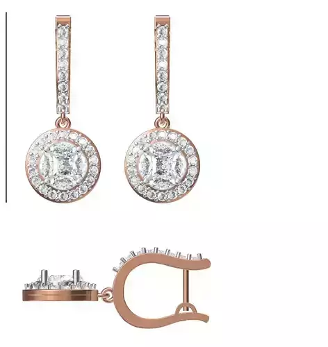 Women Earrings STL JCD Details