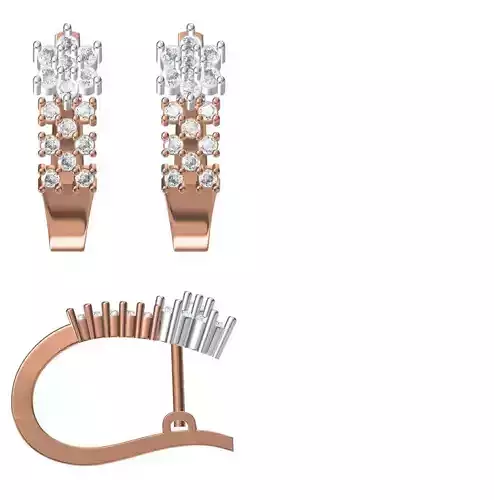 Women Earrings STL JCD Details