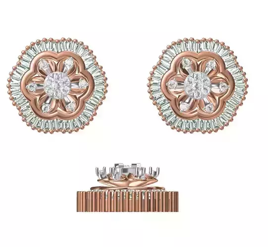 Women Earrings STL JCD Details