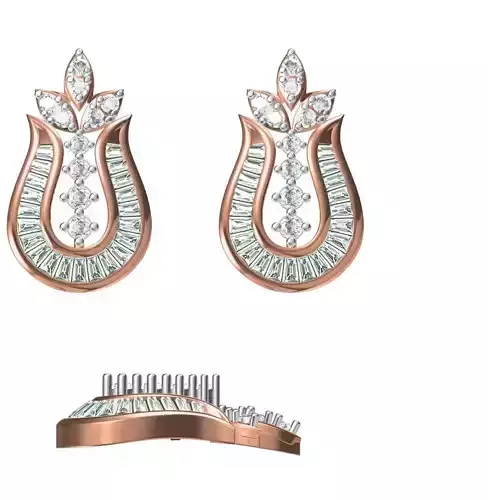 Women Earrings STL JCD Details