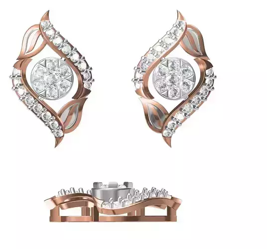 Women Earrings STL JCD Details