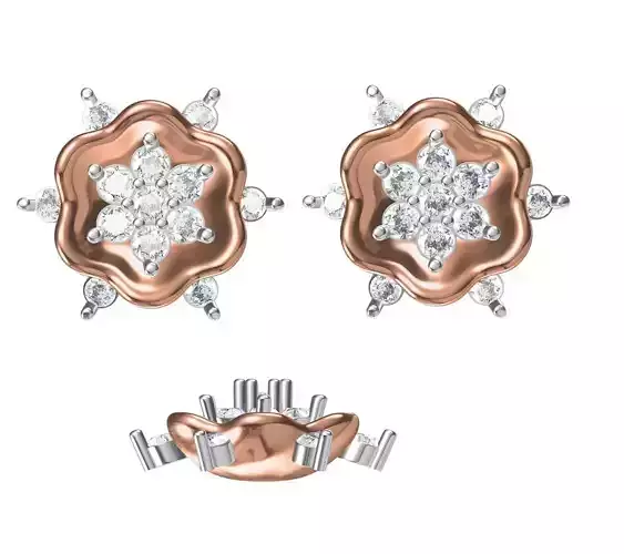 Women Earrings STL JCD Details