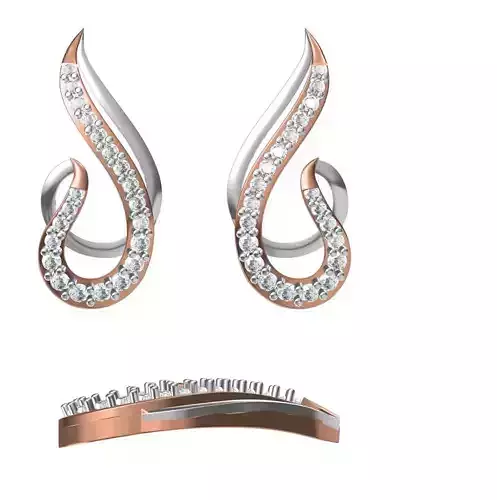 Women Earrings STL JCD Details