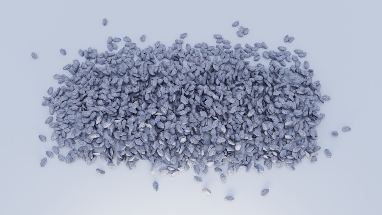 3D model Sharp rocks debris VR / AR / low-poly | CGTrader