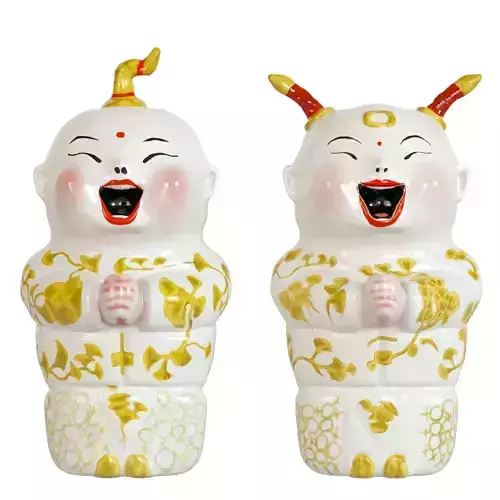 Deco Figurine Happy Kids 3D model