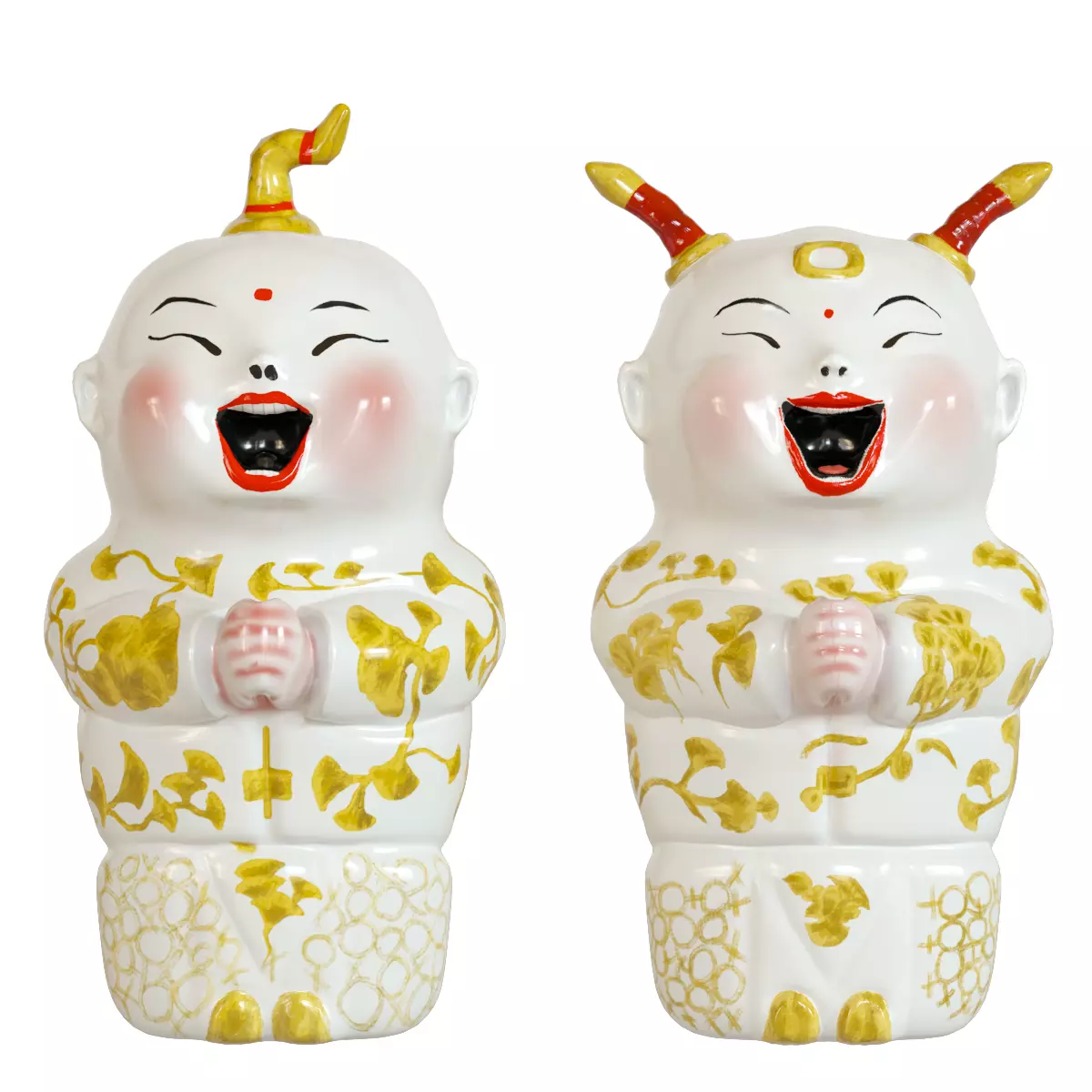 Deco Figurine Happy Kids 3D print model_0