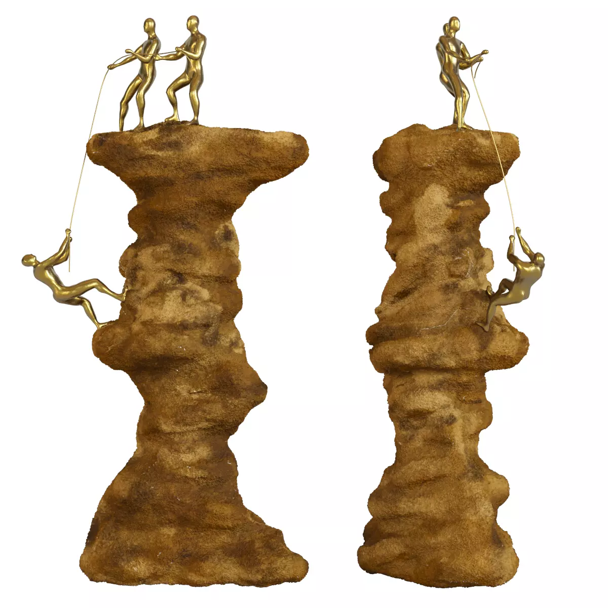 Deco Rock Climb 3D model_0