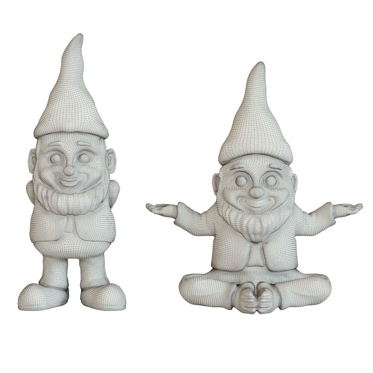 Dwarf set Kare Design 3D print model_2