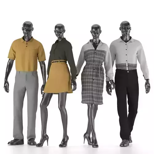 Korean Fashion Cloth Set 01